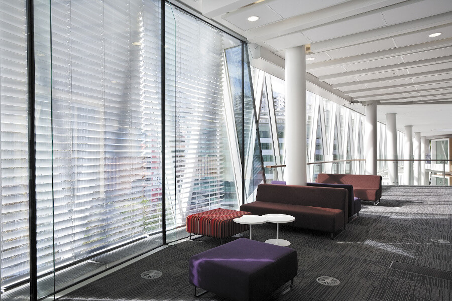 Interior Space with Venetian Blinds